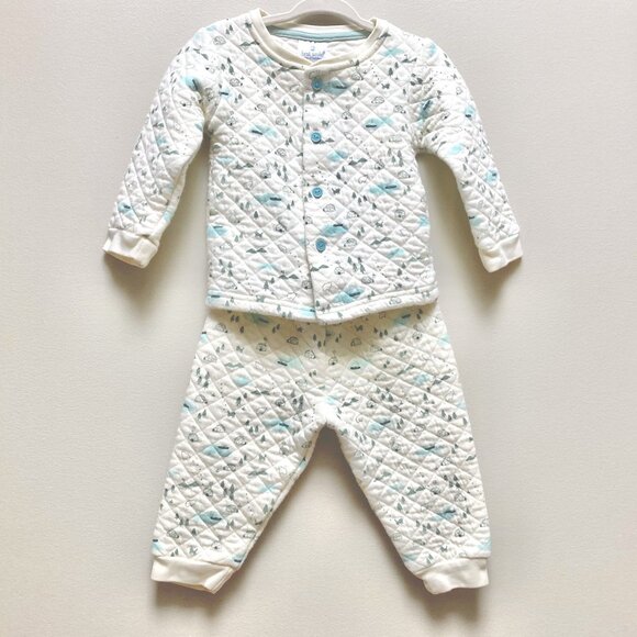 Quilted Baby Matching Set - Woodland - Picture 1 of 8